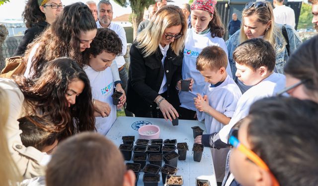 Buca’nın Tarım Okulu özel çocukları ağırladı!
