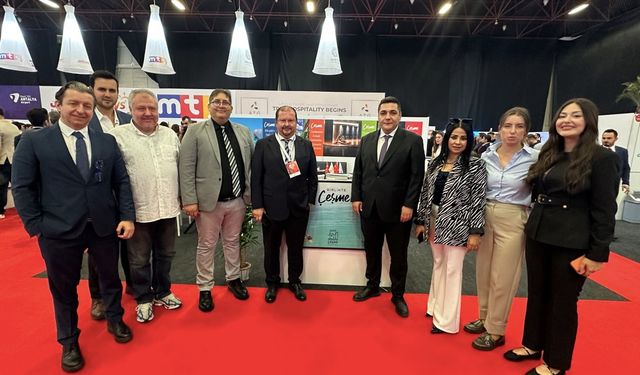 Çeşme'ye Turizm Fuarı’nda büyük ilgi