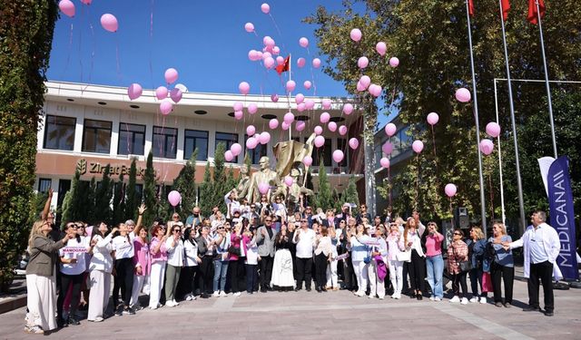 Çeşme’de sağlığa pembe adımlar
