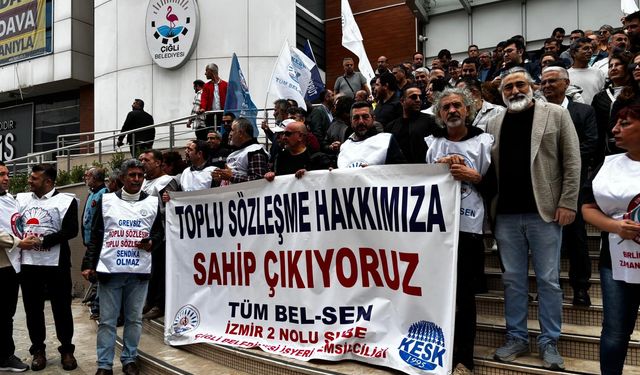 Çiğli Belediyesi’nde eylemler beşinci gününde!