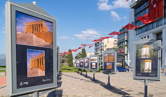 Gazeteci Korcan Karar’ın “Anıtkabir” sergisi İzmir’de açıldı