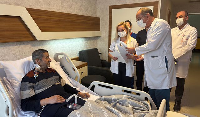 İzmir-Ankara tren hattında acil organ nakli için hasta transferi