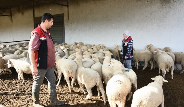 Aliağa’da üreticiye destek!