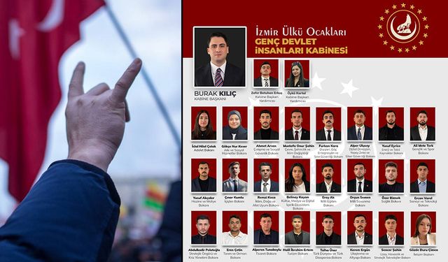 İzmir Ülkü Ocakları’nda “kabine” dönemi: Savunma Bakanı, Sağlık Bakanı, Ticaret Bakanı…