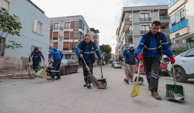 Buca’da köşe bucak temizlik