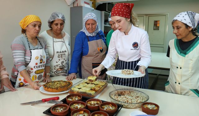 Bucalı kadınlar, dünya mutfağıyla buluşuyor