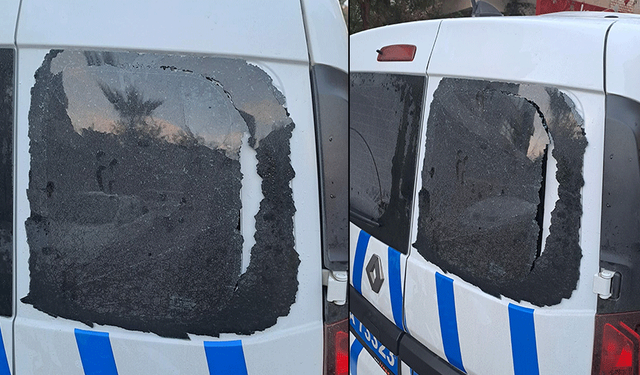 Polis aracına saldırı: 3 gözaltı!