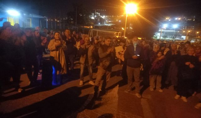 Harmandalı’da çöpe karşı nöbet!