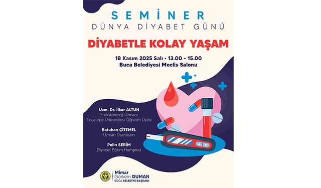 Buca Belediyesi’nden diyabet semineri