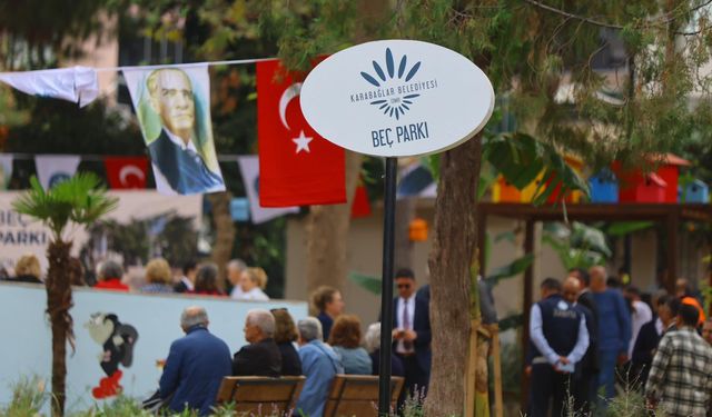 Karabağlar‘da parklar yenileniyor!