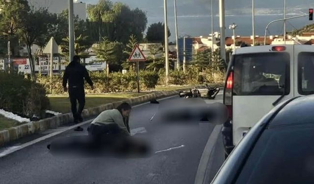 Genç motosikletlinin feci sonu!