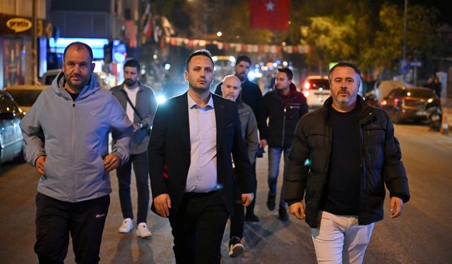 Başkan Eşki'den gece mesaisi: Çalışmaları yerinde inceledi!
