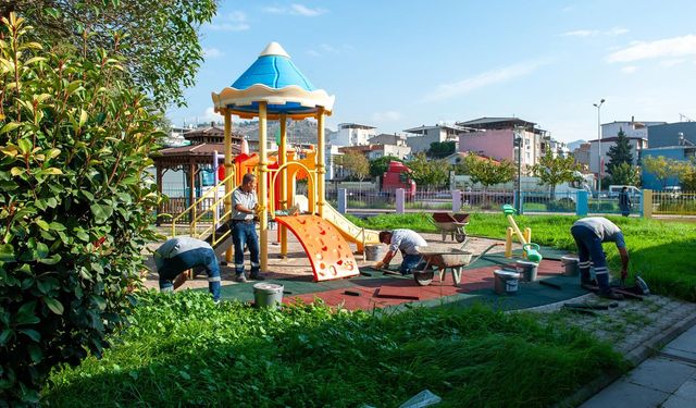 Karşıyaka’nın parklarında kapsamlı dönüşüm