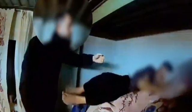 Aranan firari yorganların arasında yakalandı