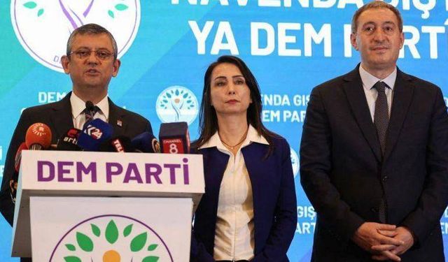 DEM Parti'den Özgür Özel'e sert yanıt!
