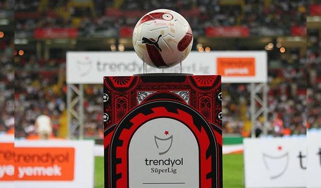 Süper Lig'de 18 ve 19. haftaların maç programı açıklandı