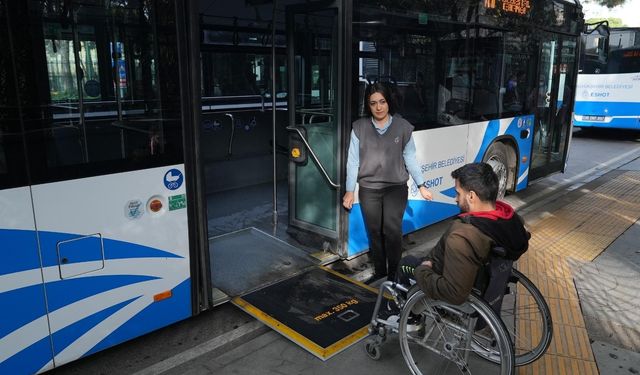 Büyükşehir'den engelsiz hizmet!