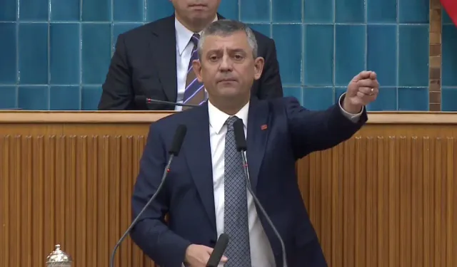 Özel'den AK Parti'ye kürsüden gönderme: 'Muhalefete hazırlar'
