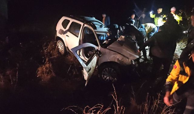 Otomobil ile kamyon çarpıştı: 1 ölü!