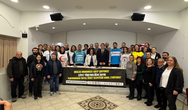 Sağlık camiasından aile hekimlerine destek, performans sistemine tepki!