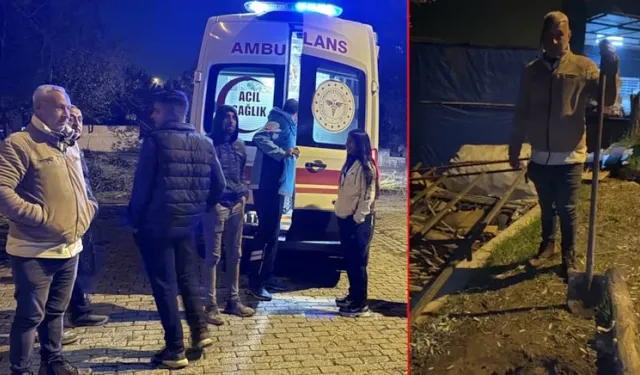 Elektrik akımına kapılan çocuğun imdadına komşusu yetişti