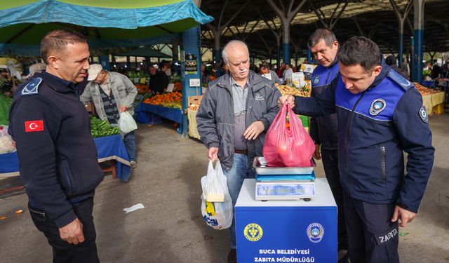 Buca'da “Tartı Kontrol Noktası” hayata geçirildi!