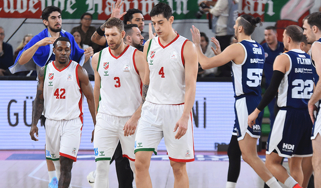 Karşıyaka potada salladı yıkamadı