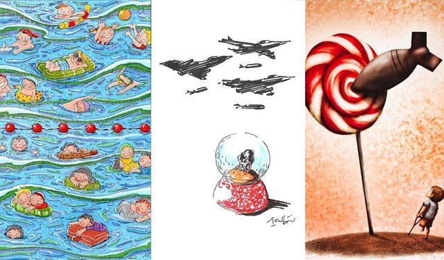 9. Eflatun Nuri Ulusal Karikatür Yarışması'nda kazananlar belli oldu
