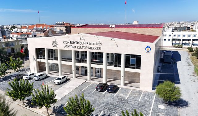 Atatürk Kültür Merkezi Didim’de hizmete açıldı