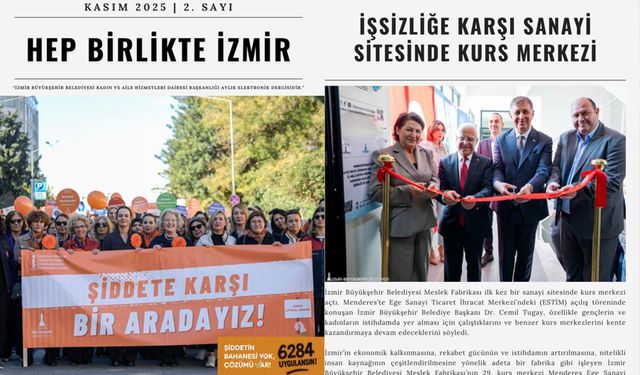 "Hep Birlikte İzmir", Kasım sayısı çıktı