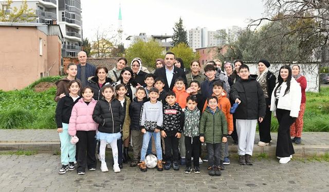 Başkan Yıldız'dan çocuklara yeni park müjdesi
