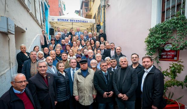 İsmet İnönü Konak’ta anıldı!