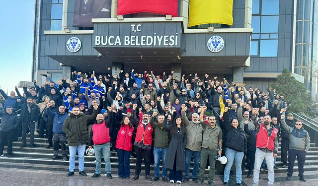 Buca’da iş bırakma 2'nci gününde… ‘Ekmek mücadelesi namus mücadelesidir’