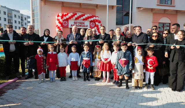 Menemen'e bir eğitim yuvası daha!