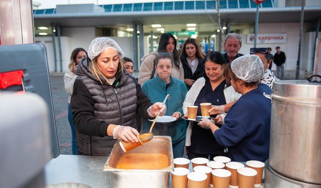 Karşıyaka'dan içleri ısıtan dayanışma!