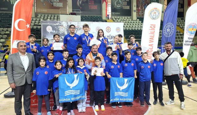 Aliağalı oryantiringciler Muğla’dan derecelerle döndü!