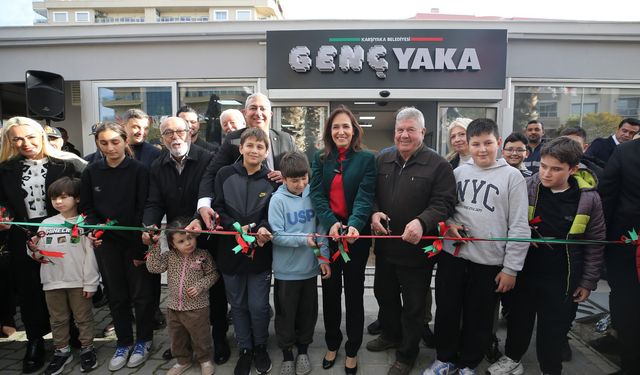 Karşıyaka’da coşkulu açılış: ‘Genç Yaka’ hizmete sunuldu!