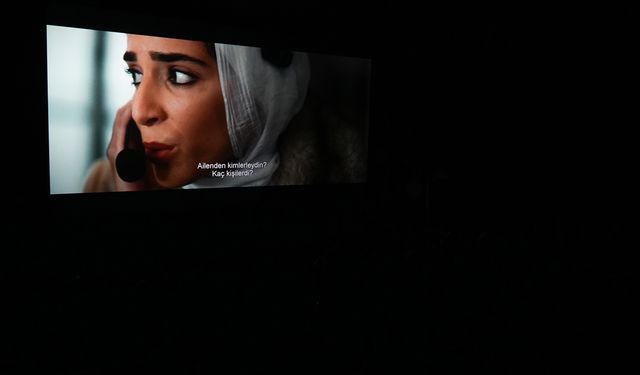 İzmir'de "Hind Rajab'ın Sesi" filminin özel gösterimi yapıldı