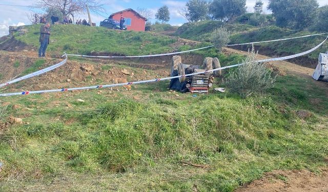 Kahreden son: Traktörün altında can verdi!