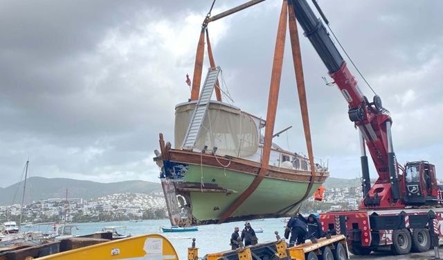 Bodrum’da kıyıya izinsiz bağlama yapan 60 tekneye 1,5 milyon lira ceza
