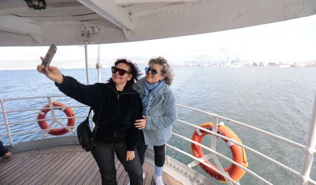 Bergama vapuru Konaklı kadınları konuk etti