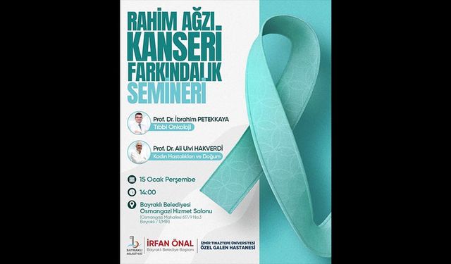 Bayraklı Belediyesi’nden rahim ağzı kanseri farkındalık semineri