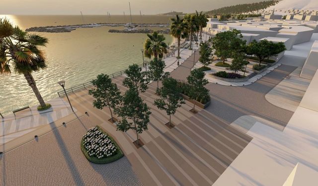 Çiftlik Sahili yeni yüzüne kavuşuyor... Çeşme’de büyük dönüşüm!