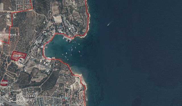 Turistik ilçelerde 303 milyonluk parseller vitrinde... Ayayorgi Koyu manzaralı satış!