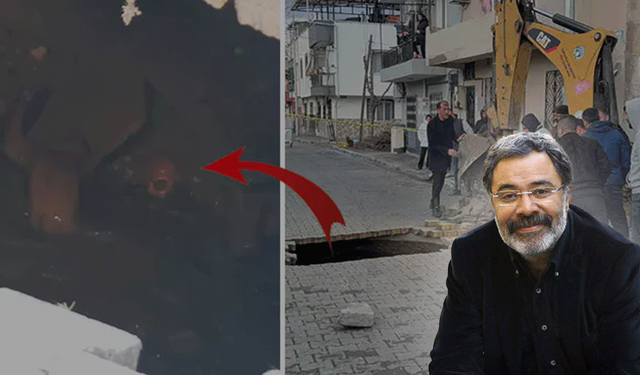 Yol çöktü, kafatası ortaya çıktı: Ahmet Ümit’ten 'taklit' göndermesi!