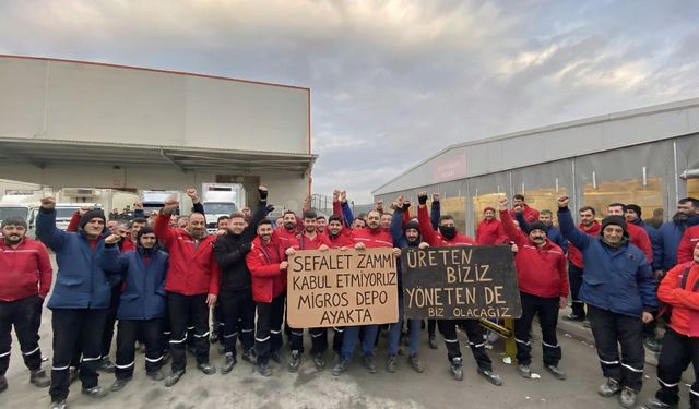 Migros’ta zam isyanı... İş bırakma ikinci gününde!