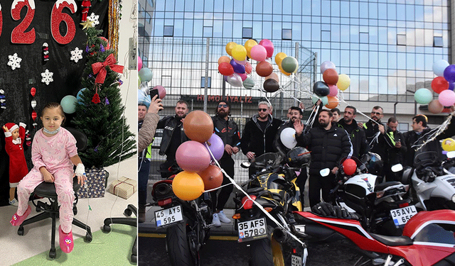 Balonlar Beyza için uçtu!