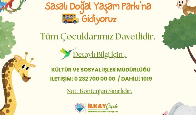 Menderes Belediyesi’nden çocuklara yarıyıl hediyesi