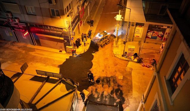 Alsancak'ta yama zamanı!