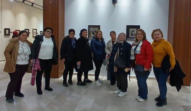 Manisalı kadınlar sergide buluştu!